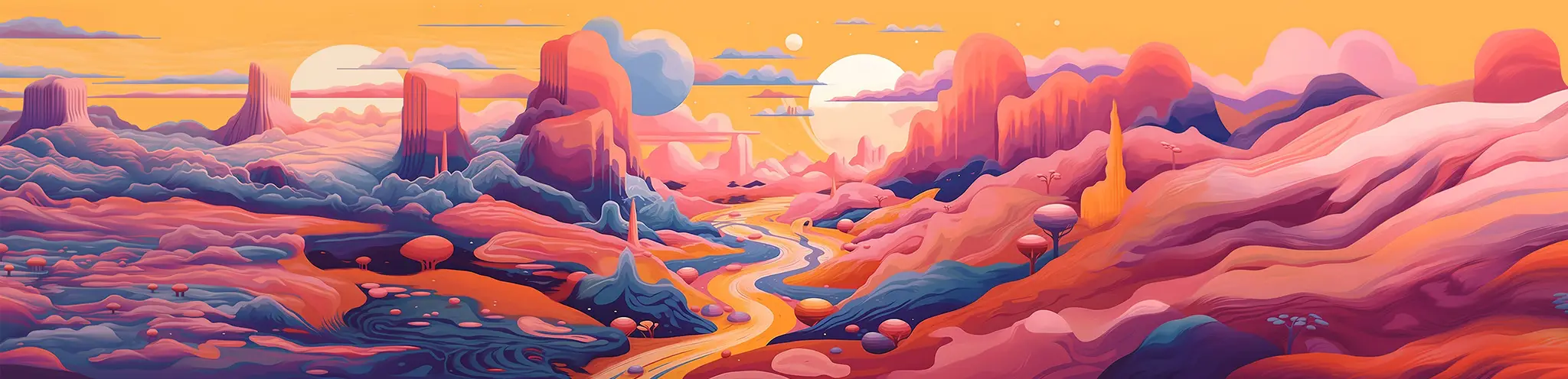 surreal landscape